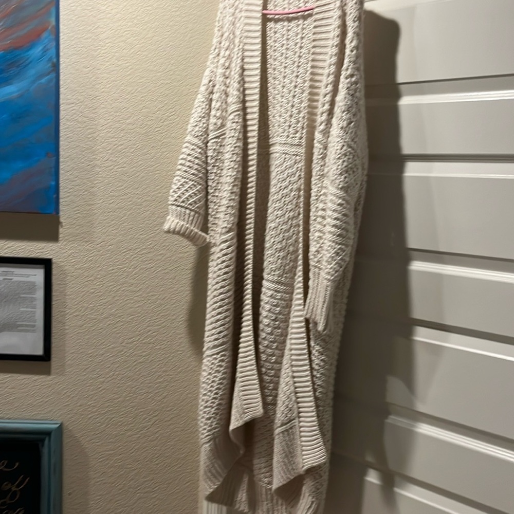 Anthropologie full length sweater